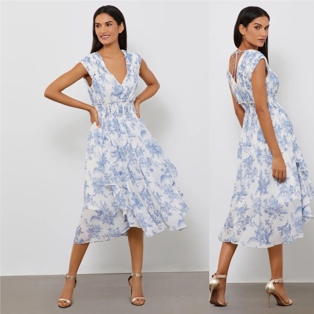 NWT BCBG MAXAZARIA FLORAL DRESS